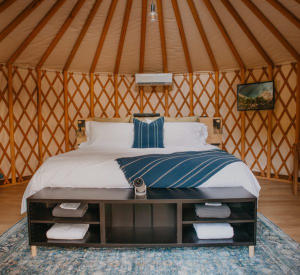 Nuthatch Yurt Interior